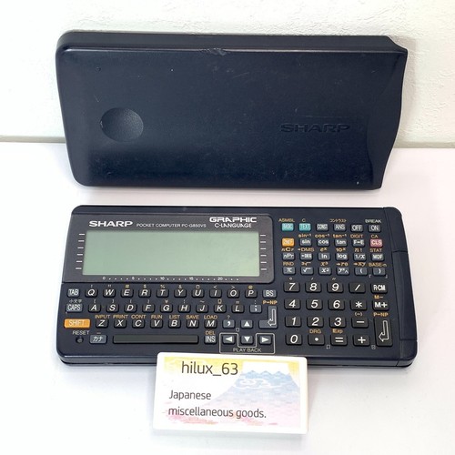Sharp pocket computer - sharp,