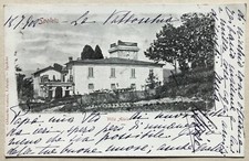Cartolina Spoleto Villa Adele veduta Perugia Umbria paesaggistica T2