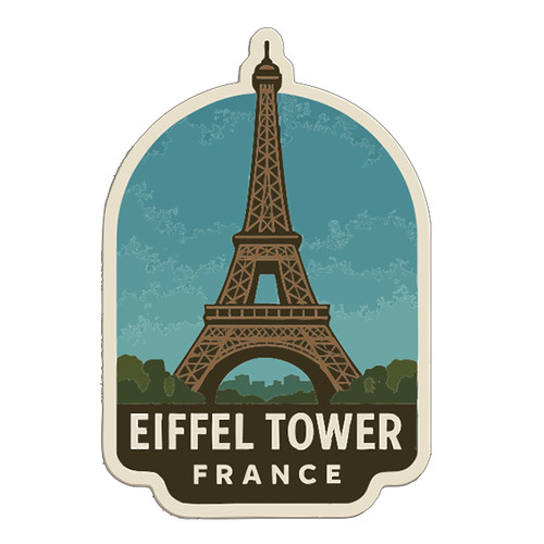 Adesivo torre eiffel francia - eiffel,