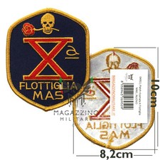 Patch ricamata X Flottiglia MAS XMAS (5)