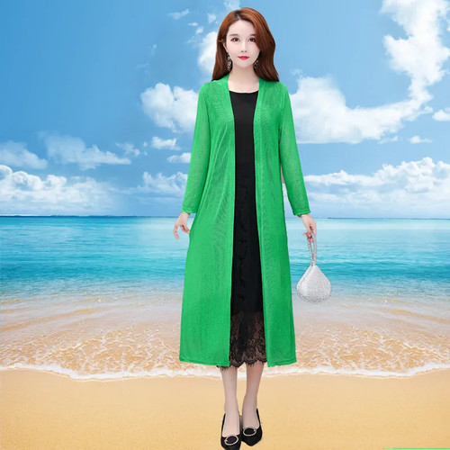 Donna velato rete cardigan - velato, a