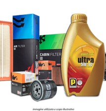 Kit Tagliando Filtri Champion e 6L Olio Audi A6 Avant 2.5 TDI quattro 97- 110KW