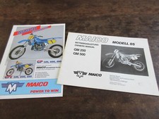 Maico GM250 GM500 1985 Manuale