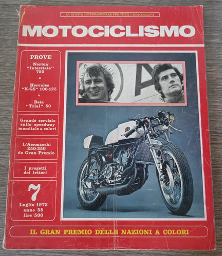 Motociclismo 1972 norton - motociclismo,