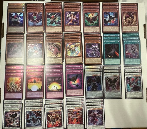 Yugioh ala nera mazzo completo - yugioh,