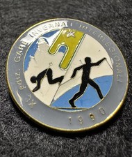Distintivo Gare Invernali Guardia di Finanza Pin Spilla Predazzo Centro Alpino