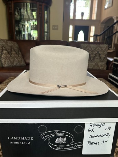 Stetson range silverbelly - stetson,