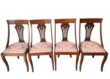 Lotto Di 4 Eleganti Sedie