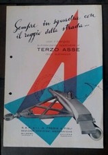 FRESIA TERZO ASSE AUTOSTERZANTE AUTOCARRI EPOCA OLDTIMER TRUCKS Brochure 