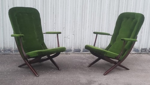Coppia poltrone vintage - di,