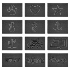 Zerbino in rilievo a bobina