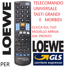 TELECOMANDO UNIVERSALE LOEWE  ; CLICCA SUL TUO MODELLO LO RICEVERAI GIA' PRONTO