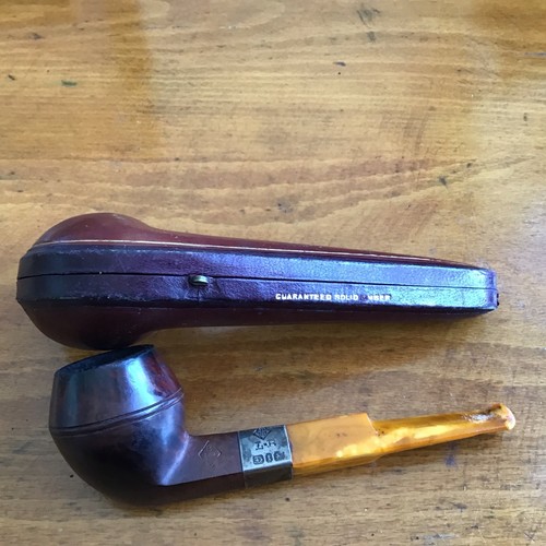 Victorian leather case - leather,
