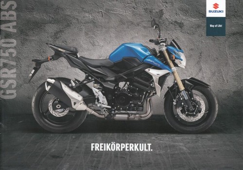 Suzuki gsr 750 abs - suzuki,