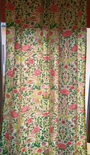 Rarissime Tende Arredamento Design William Morris Rose Vintage Country Design 