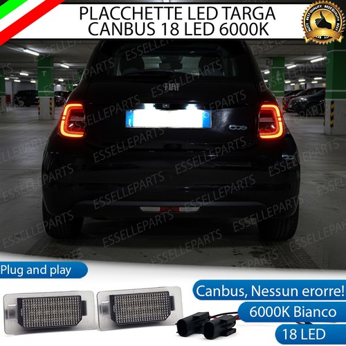 Coppia placchette led luci - a,