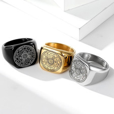 Anello Uomo Chiave di Salomone