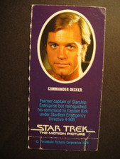 WEETABIX STAR TREK COMMANDER DECKER USS ENTERPRISE KLINGONS SCI FI ALIENS UFOs