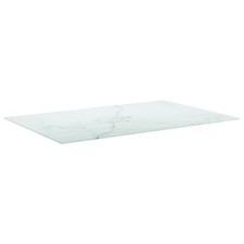 Piano Tavolo Bianco 100x62 cm