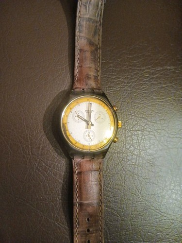 Swatch chrono goldfinger 1991 - goldfinger,