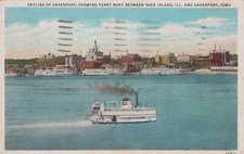 Cartolina d'epoca Davenport