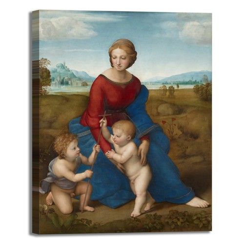 Raffaello madonna sul prato - sul,