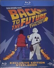 BACK TO THE FUTURE – TRILOGY – EXCLUSIVE STEELBOOK – ITA – ENG – 3 BLU-RAY