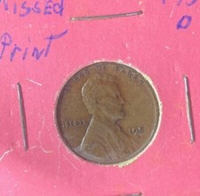One Cent  Error Penny 