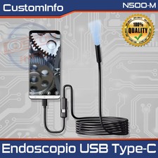 Endoscopio USB-C 7mm IP67 con