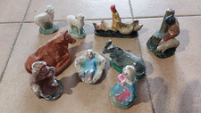 Statuine presepe in gesso