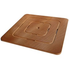 Pedana doccia in legno marino