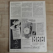 IWC Ingenieur 1959 Vintage