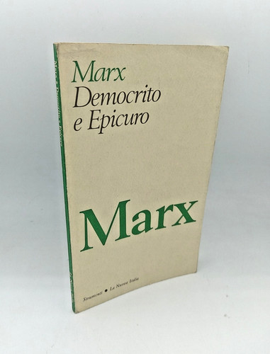 Democrito epicuro marx la - epicuro", marx,