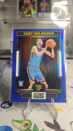 Chet holgrem score blue rookie - chet,
