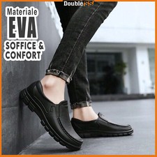 Scarpe da Uomo Classiche Slip On Mocassini Basse Eleganti Comode Senza Lacci EVA