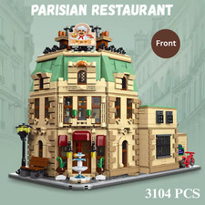 Ristorante Parigino 10212 Set Giocattolo Costruzione Modulare 3104pz con Luce