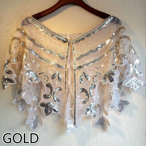 Scialli stola donna paillettes