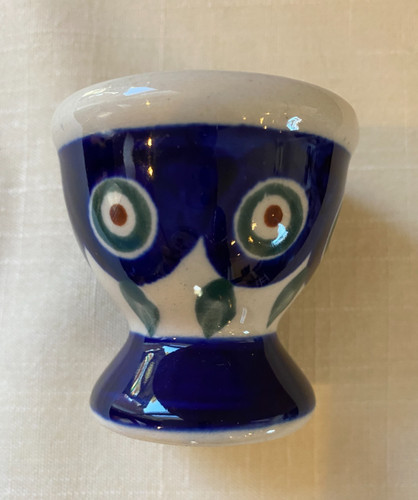 Polish pottery egg - egg, peacock