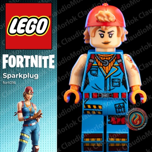 Lego sparkplug minifigure - ⭐,