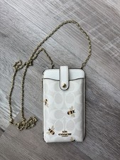 Borsa a tracolla Coach bianca