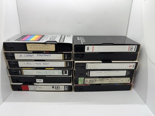 Found footage vhs tapes lot - footage, of