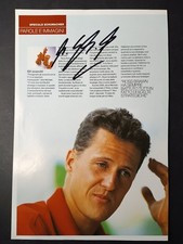 Autografo Michael Schumacher
