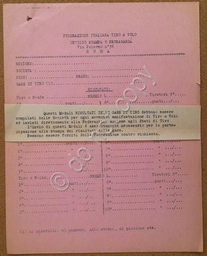Federazione italiana tiro - italiana, a