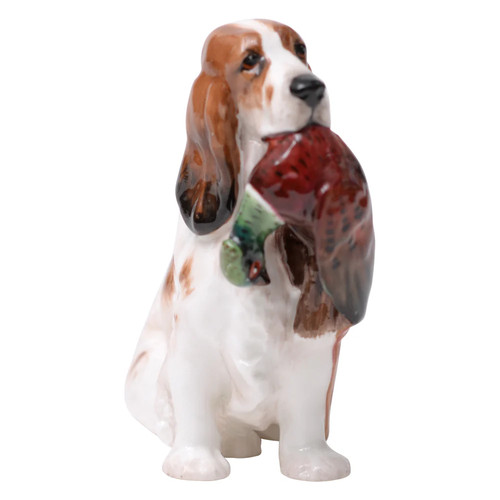 Cocker spaniel con scultura - con,