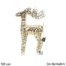 RENNA NATALIZIA LUMINOSA