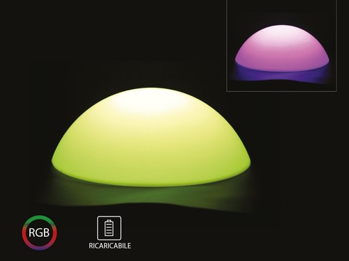 Semisfera luminoso mezza - semisfera,
