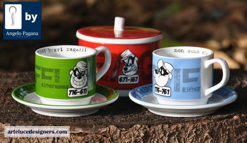 Set tazzine caffè con