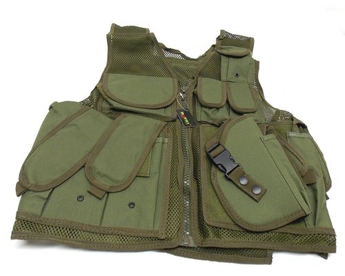 Gilet tattico con fondina