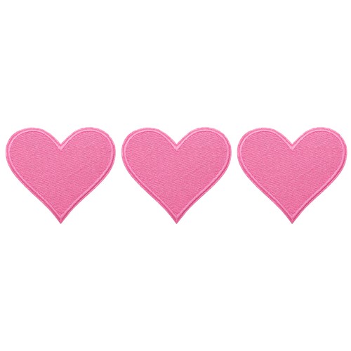 3pcs cuori toppe - cuori,
