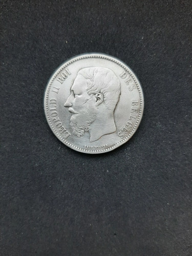 Moneta belgio franchi - 5,